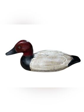 Vintage Boyds Collection Canvasback Drake Duck Decoy-Signed by G. Lowenthal #180